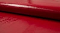 Luxury Shiny Lack Leather Fabric Material - RED
